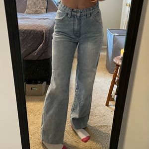 brandy Melville wide leg cargo jeans